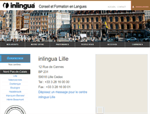 Tablet Screenshot of inlingua-nord.fr